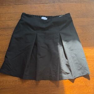 OAK + FORT Black A-Line Skirt